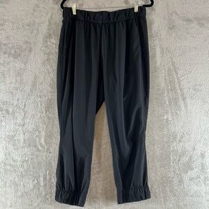 Z BY ZELLA Quick Dry Crop Joggers Black Size Medium Pockets